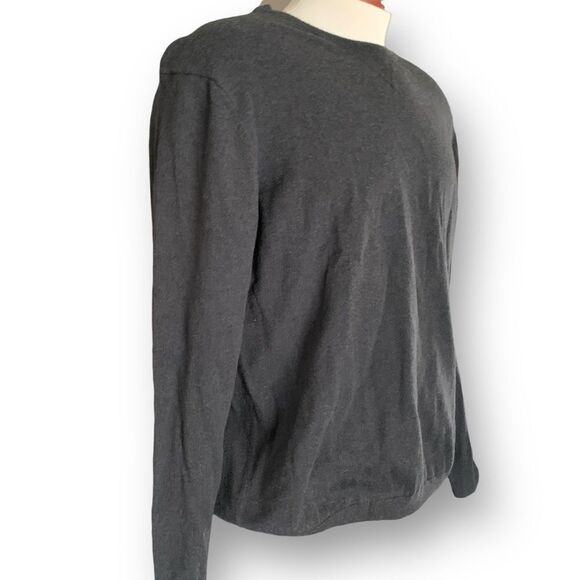 Wallin & Bros Cashmere Blend Grey Castlerock Sweater Men's Size XL - Picture 6 of 9